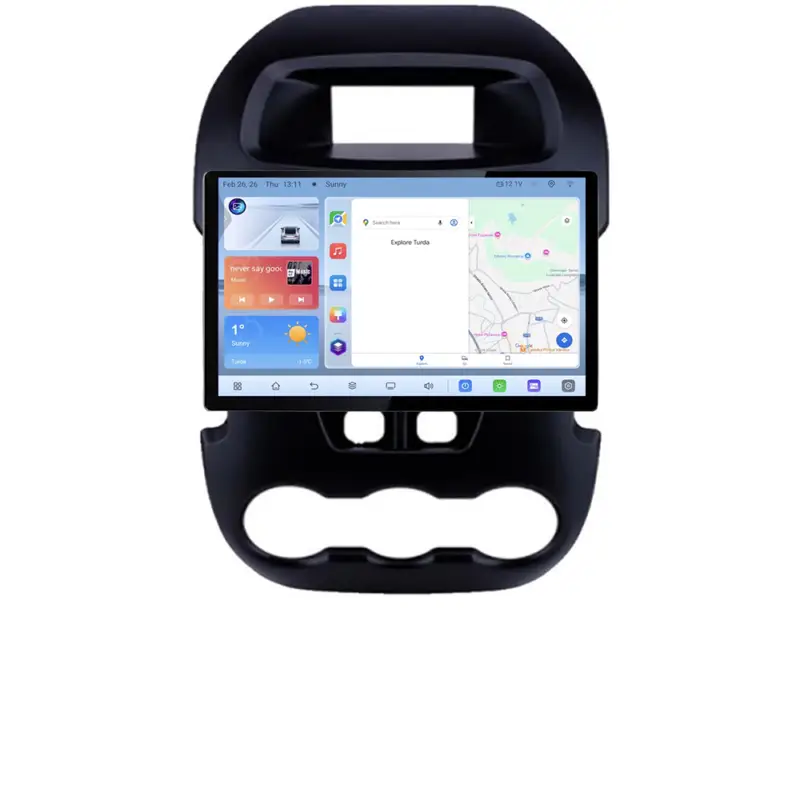 Cumpără online Navigatie dedicata Ford Ranger 2011+ QLED 4G, CarPlay, Android Auto, 4GB+64GB