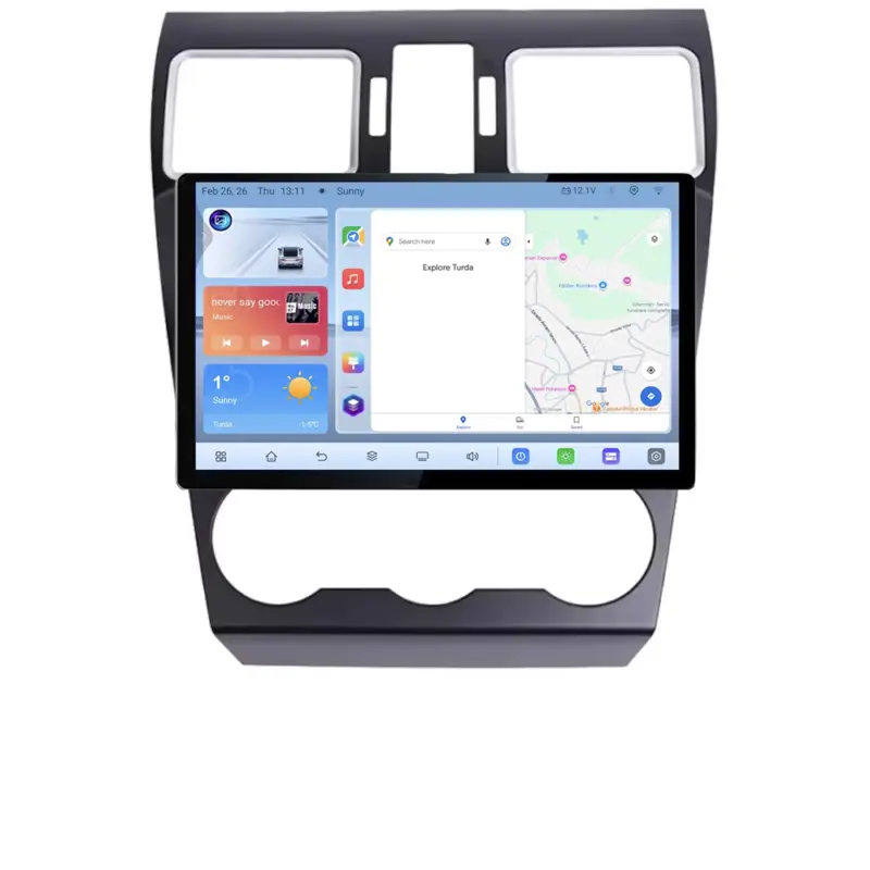 Navigație dedicată Subaru Forester XV QLED 4+64GB 4G DSP CarPlay Cel mai vândut