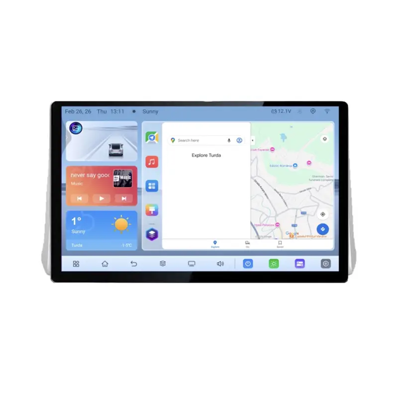 Plată securizată Navigatie dedicata Toyota RAV4 2018, ecran 13 inch, Android 4GB+64GB