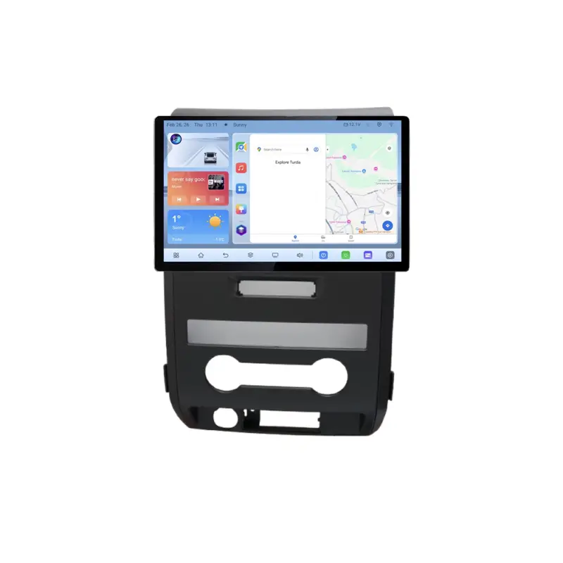Navigație Ford F150 2008-2014, ecran 13 inch 1K, Android 4+64GB Preț promoțional