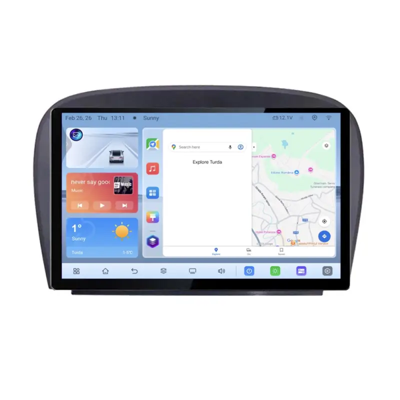 Navigație dedicată Mercedes SL W230 2004-2011, 13 inch, Android 4+64 Chilipir