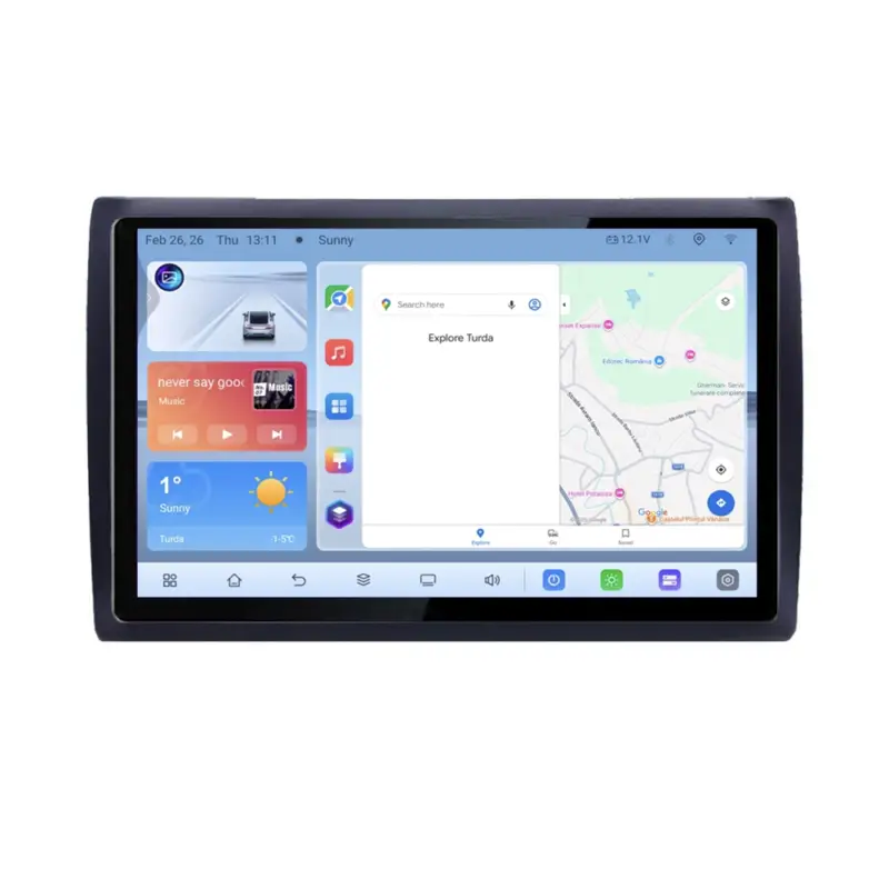 Ofertă Navigație dedicată Fiat Stilo, ecran 13 inch, Android 4+64GB, 4G