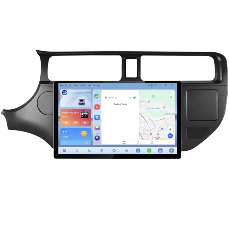 Navigatie dedicata Kia Rio 2011-2014, ecran 13 inch, Android 4+64GB, 4G Preț redus
