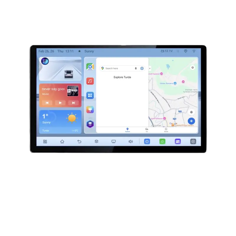 Navigație dedicată Audi Q5 2008-2016 non-MMI, ecran 13 inch, Android 4+64GB Calitate înaltă