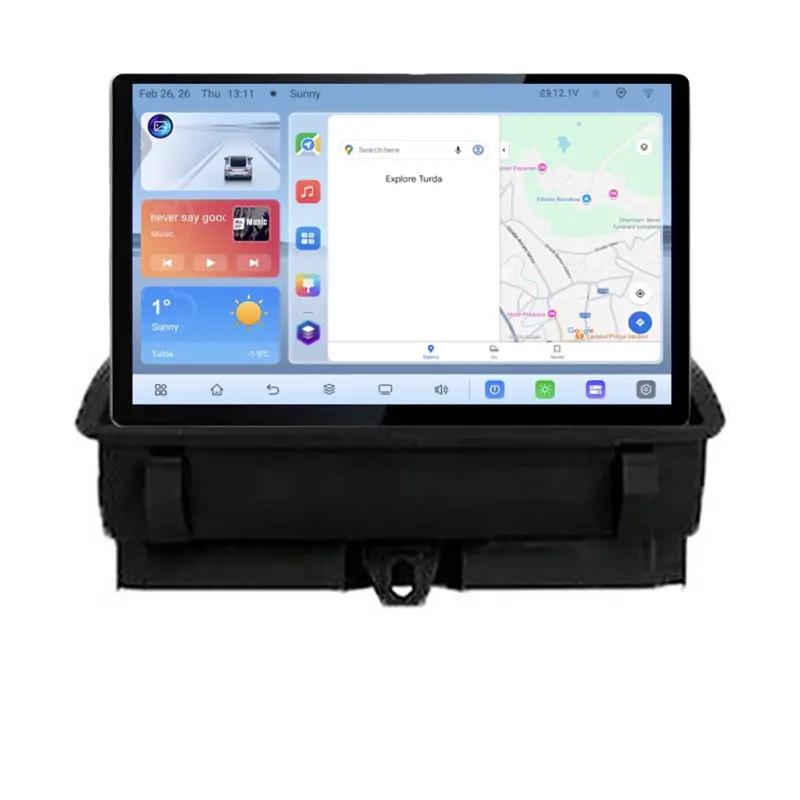 Calitate înaltă Navigație dedicată Audi Q3 2011-2018, ecran 13 inch, Android, 4GB RAM, 64GB