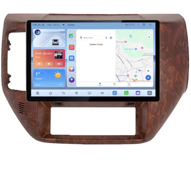 Livrare rapidă Navigație dedicată Nissan Patrol 2005-2011, ecran 13 inch, Android 4+64GB