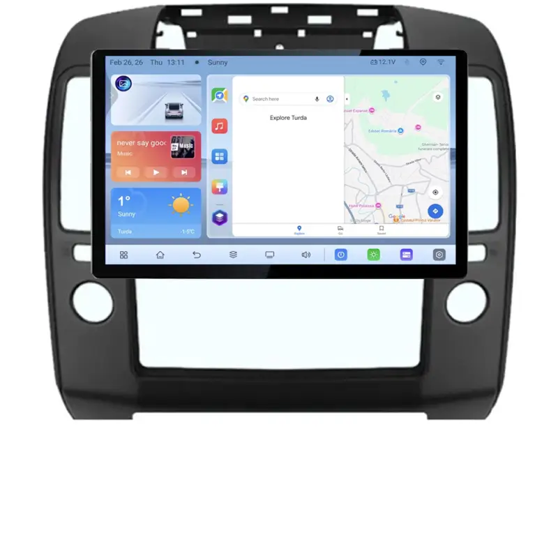 Navigatie Android Nissan Navara Pathfinder 2005-2010, 13 inch, 4G, 4+64GB Discount