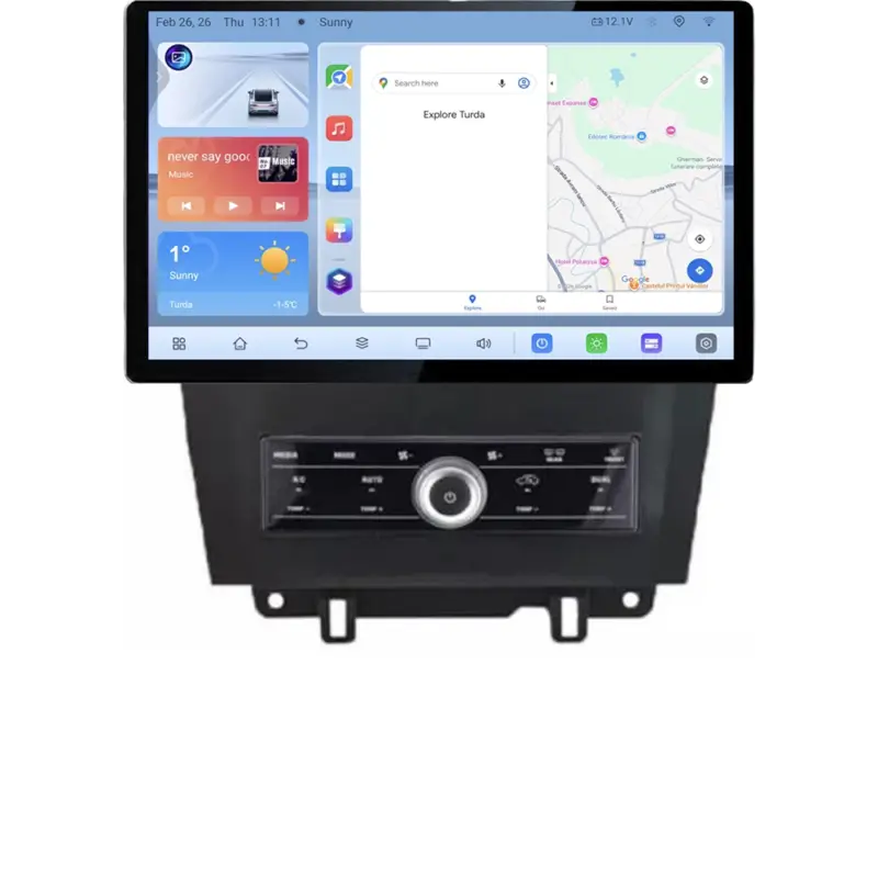 Livrare rapidă Navigație dedicată Ford Mustang 2009-2014, ecran 13 inch, Android 4+64GB