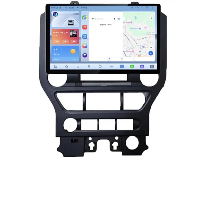 Vezi acum Navigație dedicată Ford Mustang 2015-2020, ecran 13 inch, Android 4+64 GB