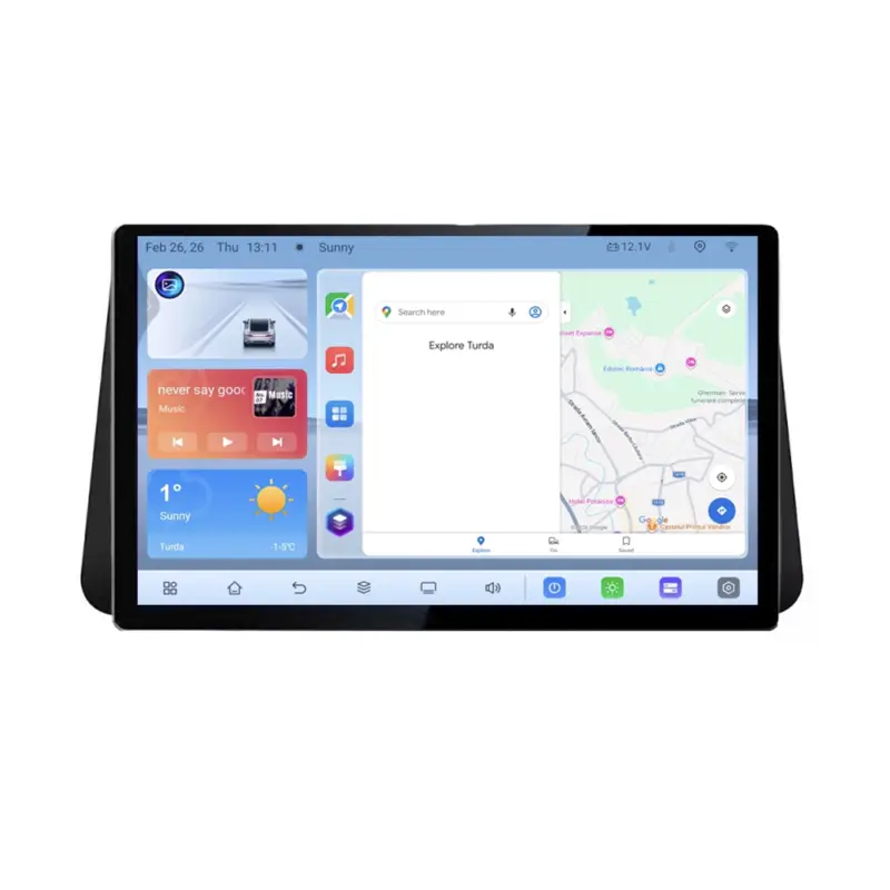 Popular Navigație dedicată Nissan Micra 2014-2024, ecran 13 inch, Android 4+64 GB, 4G