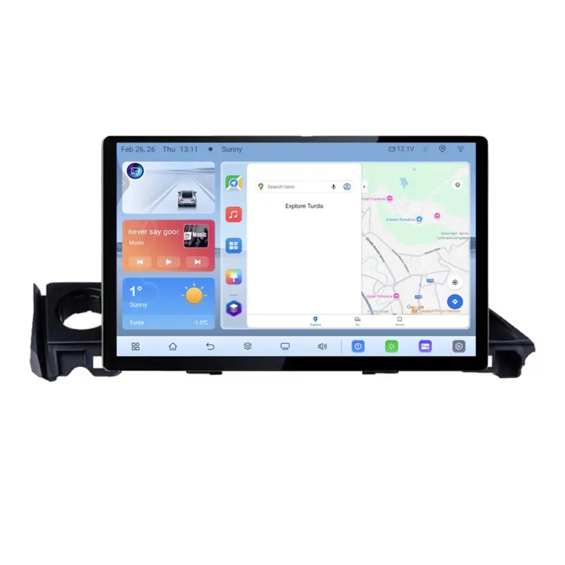 Navigație dedicată Mazda 6 2018+ Edonav 13 inch 4+64GB Android 4G Retur gratuit