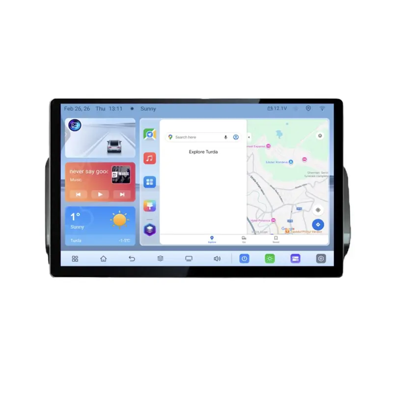 Navigație dedicată Dacia Logan, Sandero, Jogger 2022+ 13 inch Android 4+64 GB Preț promoțional
