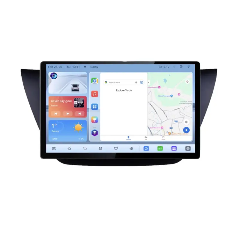 Navigatie dedicata Mitsubishi Lancer 2001-2007, 13 inch, Android 4G, 4+64GB Lichidare de stoc