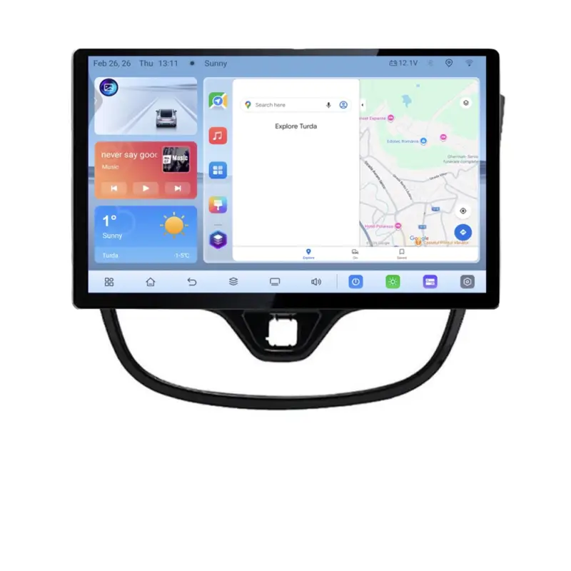 Navigație dedicată Opel Karl 2017+ cu ecran 13 inch, Android, 4G și Waze Ofertă specială