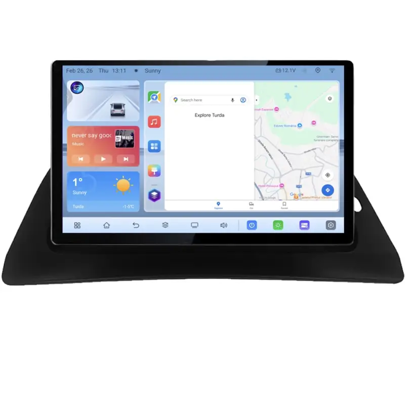 Navigație dedicată Renault Kangoo, ecran 13 inch, Android 4G, 4GB+64GB Disponibil imediat