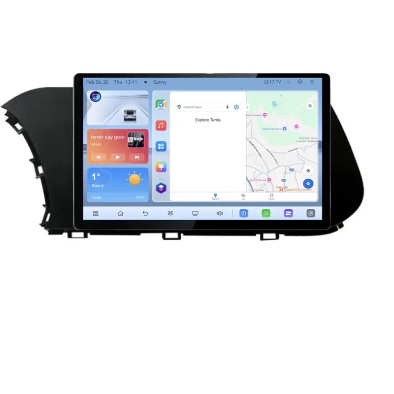 Super ofertă Navigatie dedicata Hyundai i20 2020+ Edonav 13 inch 4G Android 4GB+64GB