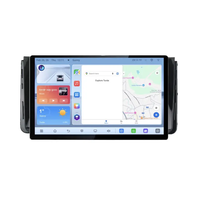 Reducere Navigație dedicată Hyundai H350 2016+ Edonav 13 inch 1K, Android 4+64GB
