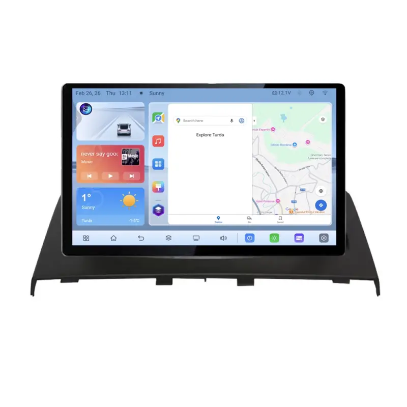 Navigație dedicată Land Rover Freelander 2007-2015, 13 inch, Android 4+64GB Ofertă exclusivă