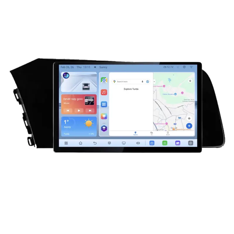 Navigatie dedicata Hyundai Elantra 2021+ Edonav 13 inch 1K Android 4+64GB Ofertă de sezon