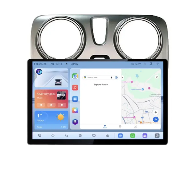 Reducere de preț Navigație dedicată Dacia Dokker, ecran 13 inch, Android 4GB+64GB, 4G