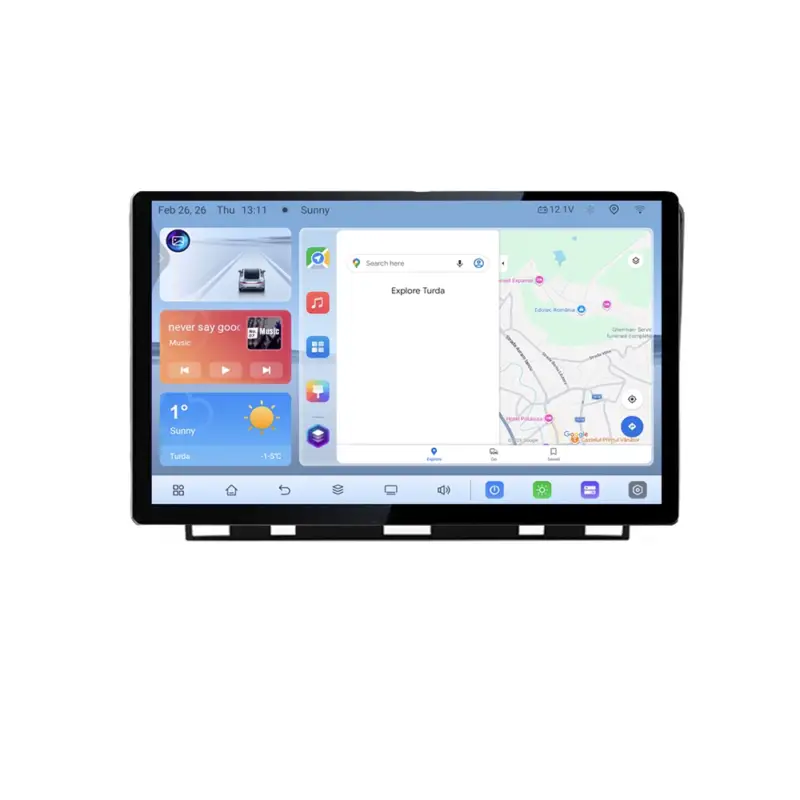 Navigație dedicată Renault Clio 5 cu ecran 13 inch, Android 4+64GB Livrare expres