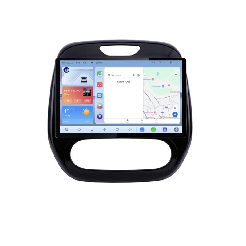 Preț redus Navigație dedicată Renault Captur cu ecran 13 inch, Android 4+64 și 4G