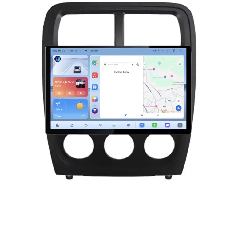 Ieftin Navigație dedicată Dodge Caliber 2010-2012, ecran 13 inch, Android 4+64GB