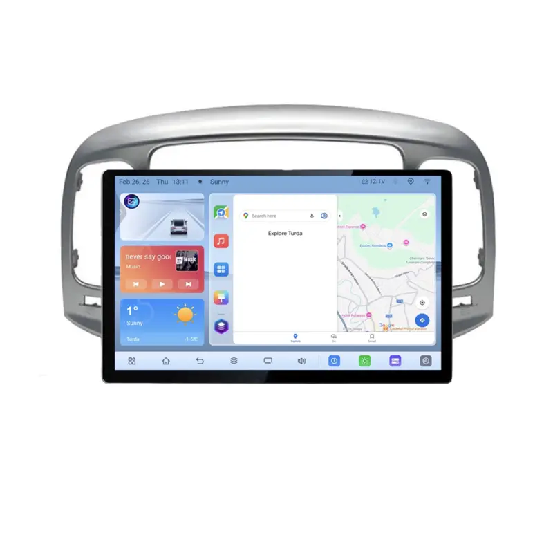 Navigație dedicată Hyundai Accent 2006-2012, ecran 13 inch, Android 4+64 GB Preț redus