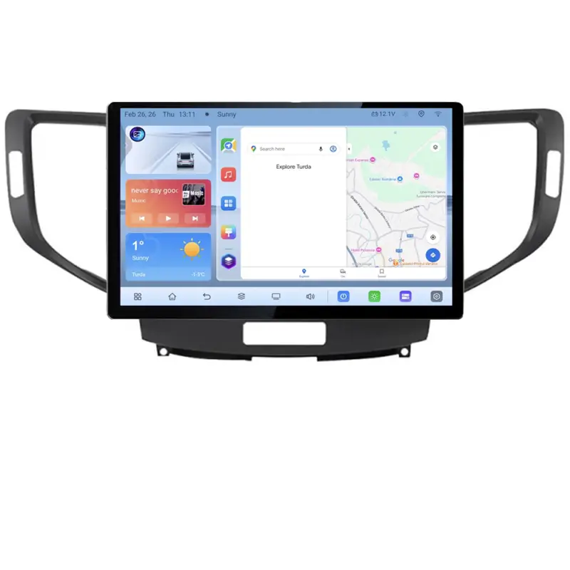 Navigatie dedicata Honda Accord 2008-2012, 13 inch, Android, 4GB RAM, 64GB Discount
