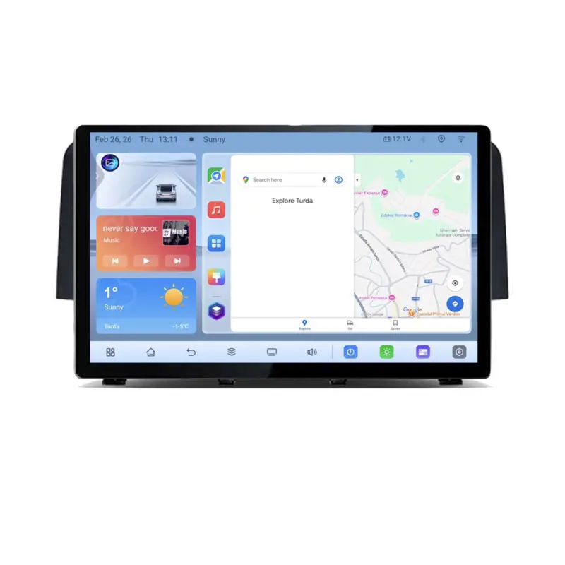 Navigatie dedicata Honda Civic 2016-2020, 13 inch, Android 4+64 GB, 4G Reducere de preț