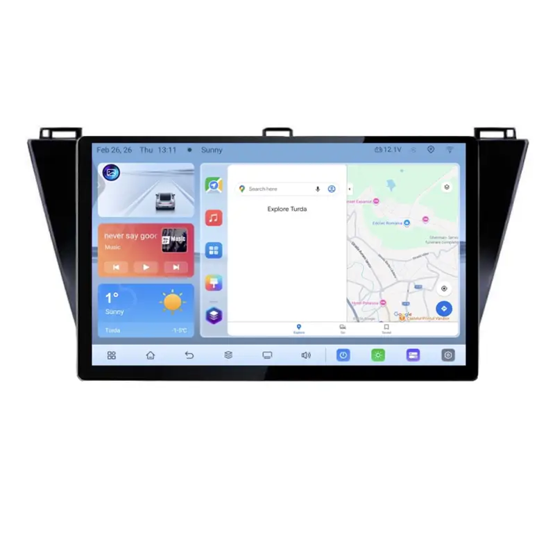 Ultima șansă Navigație dedicată VW Tiguan 2016+ cu ecran 13 inch, Android, 4G și Waze