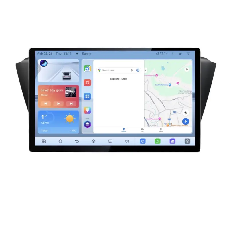 Plată sigură Navigație dedicată Skoda Fabia 2015+ cu ecran 13 inch, Android 4GB+64GB 4G