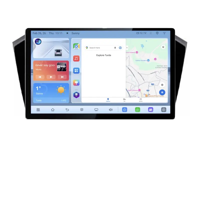 Navigatie dedicata VW Passat 2015+ Edonav 13 inch 4G Android 4+64GB Livrare gratuită