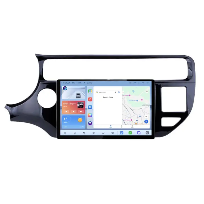 Navigație dedicată Kia Rio cu ecran 13 inch 1K, Android, 4GB RAM și 64GB Reducere