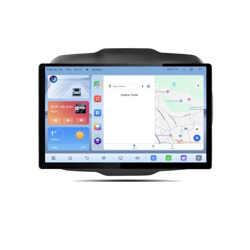 Navigatie dedicata Jeep Renegade 2015-2020, 13 inch 1K, Android 4+64GB Reducere extra