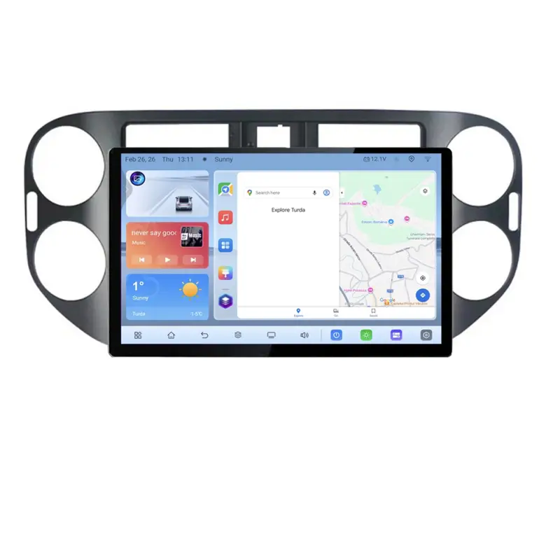 Navigatie dedicata VW Tiguan si Golf Plus 2012-2016, 13 inch, Android 4+64GB Ofertă de sezon