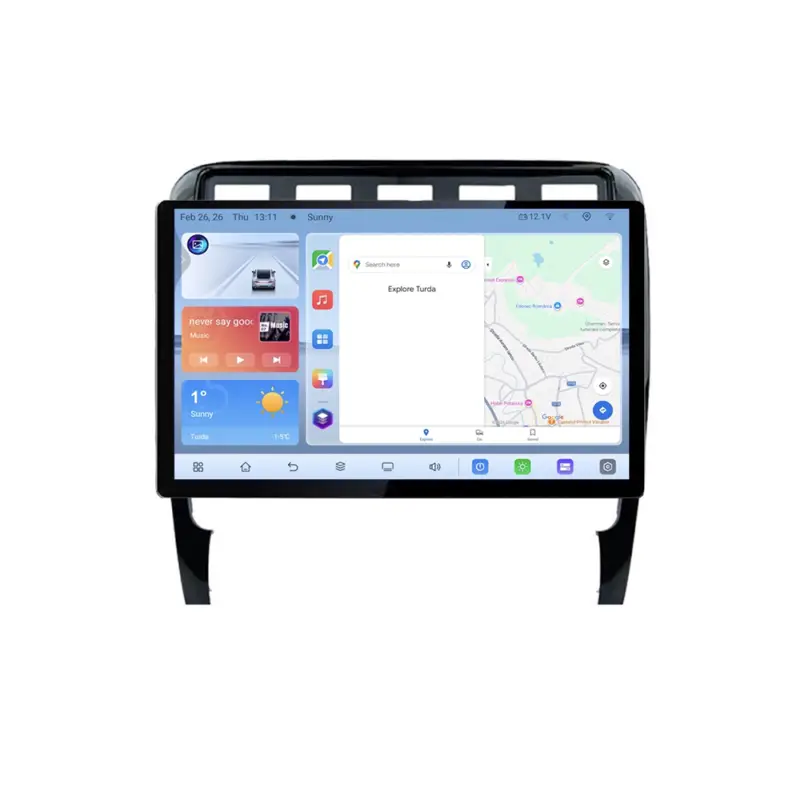 Ofertă exclusivă Navigație dedicată Porsche Cayenne 2002-2011, 13 inch, Android 4G, 4+64 GB