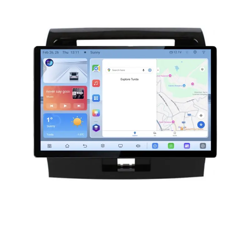 Transport gratuit Navigație dedicată Toyota Land Cruiser 2008-2015, 13 inch, Android 4+64GB