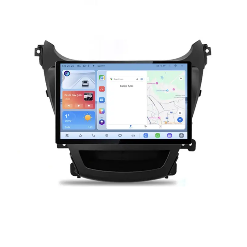Ultima șansă Navigație dedicată Hyundai Elantra 2013-2015, 13 inch, Android 4+64GB