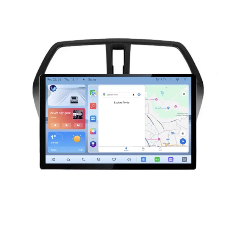 Chilipir Navigație dedicată Suzuki S-Cross, ecran 13 inch 1K, Android 4+64 GB