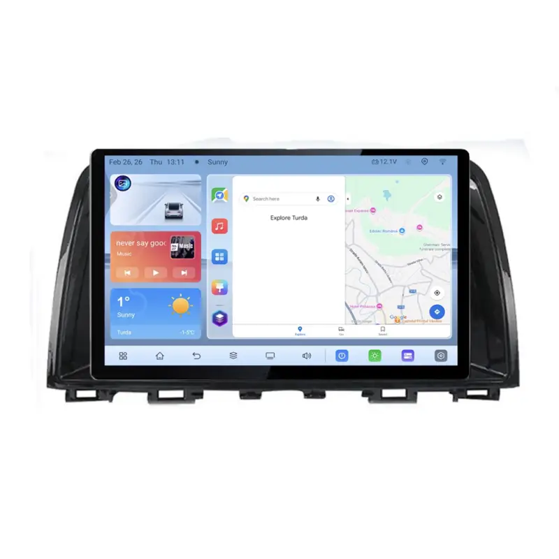 Cumpără acum Navigație dedicată Mazda 6 2013-2017, ecran 13 inch, Android 4+64GB