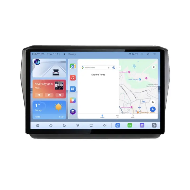 Navigație dedicată Suzuki Swift 2017+ cu ecran 13 inch, Android 4+64 GB Disponibil imediat