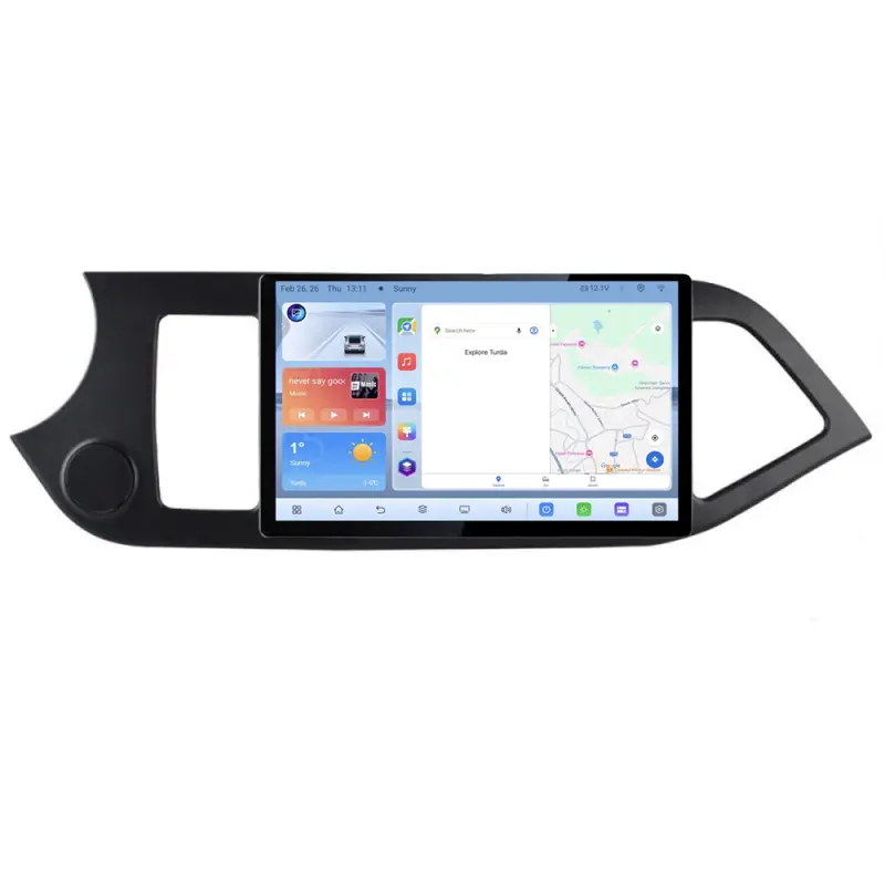 Premium Navigație Android Kia Picanto 2011-2015, ecran 13 inch, 4+64GB, 4G