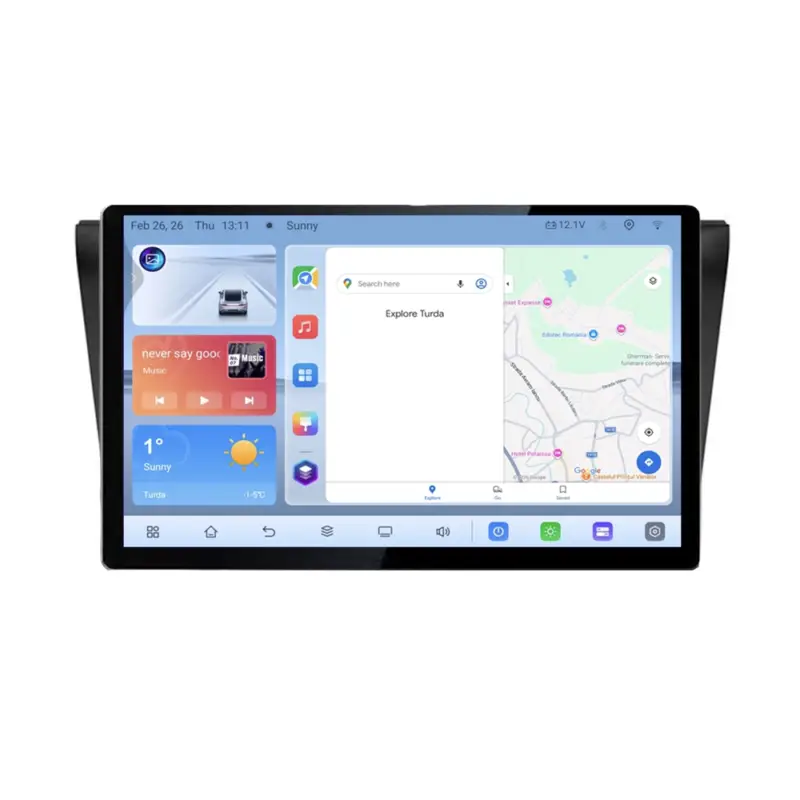 Popular Navigație dedicată Mazda 3 2004-2009, ecran 13 inch, Android 4GB+64GB