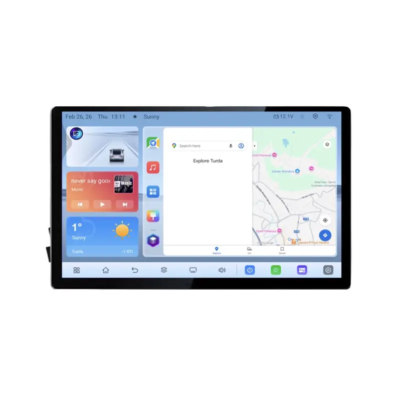 Plată securizată Navigatie dedicata SsangYong Kyron Actyon 13 inch 1K Android 4+64 4G