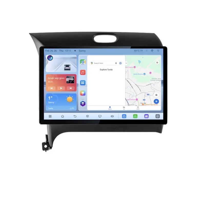Navigatie dedicata Kia Cerato 2013-2017, 13 inch, Android, 4GB RAM, 64GB Plată sigură