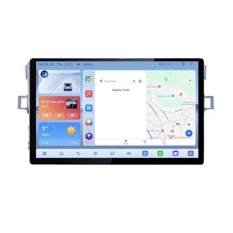 Retur gratuit Navigație dedicată Toyota Verso 2010-2016, ecran 13 inch, Android 4+64 GB