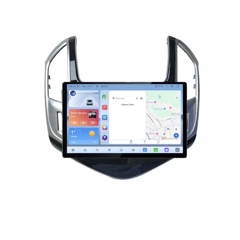 Plată sigură Navigatie dedicata Chevrolet Cruze 2013+ cu ecran 13 inch 4+64GB Android