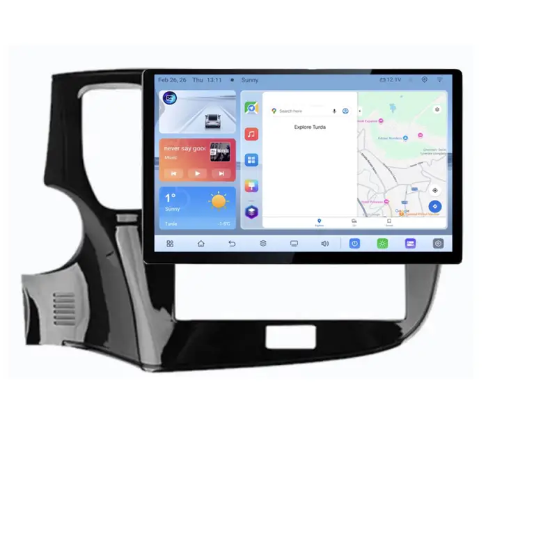 Navigație dedicată Mitsubishi Outlander 2020+ 13 inch 1K Android 4GB+64GB Reducere specială