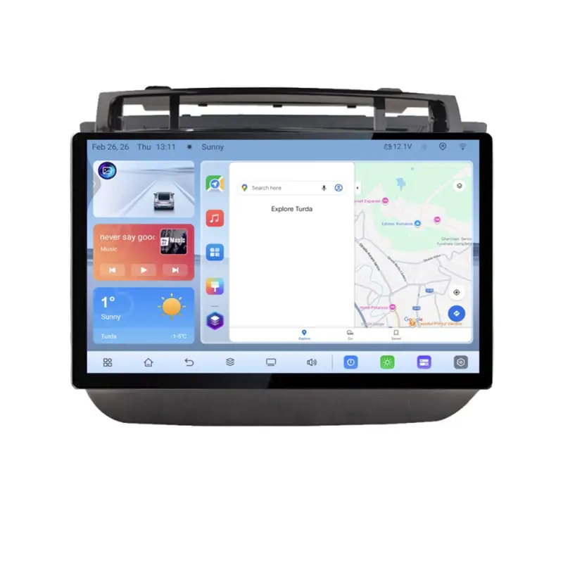 Reducere de preț Navigație dedicată VW Touareg 2012-2019, ecran 13 inch, Android 4+64GB